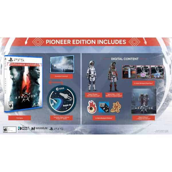 Gameware Apollo edition with space-themed game and digital content for PS5.