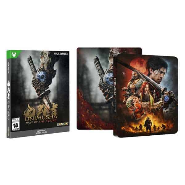 Way of the Sword SteelBook with game art and characters.