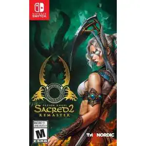 Fallen Angel Sacred 2 Remaster game cover with dark fantasy character.