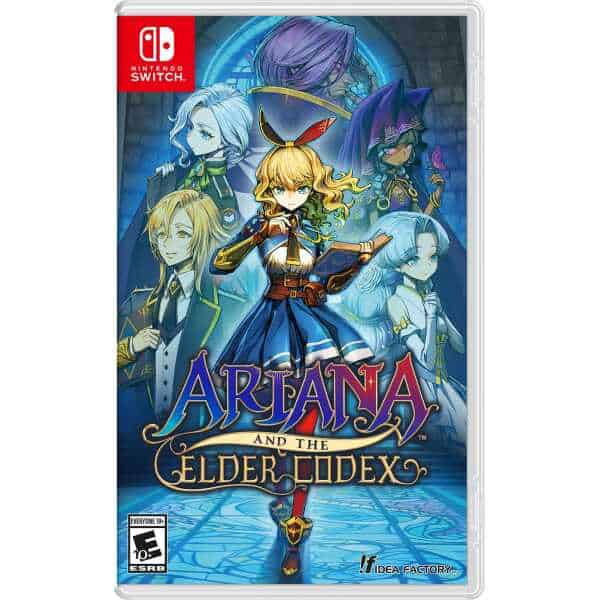 Cover art for Ariana and the Elder Codex featuring fantasy characters and vibrant artwork.
