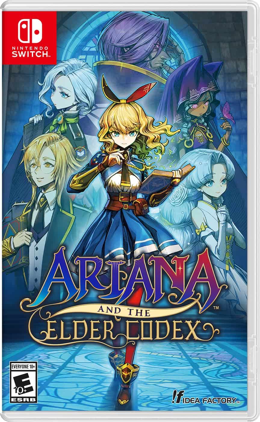 Cover art for Ariana and the Elder Codex featuring fantasy characters and vibrant artwork.