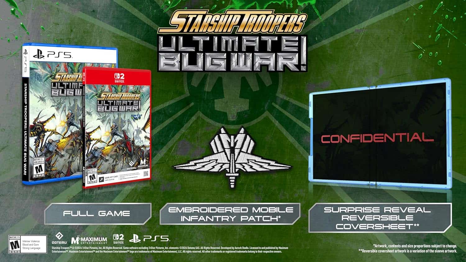 Ultimate War! game cover with military-themed artwork and logo.