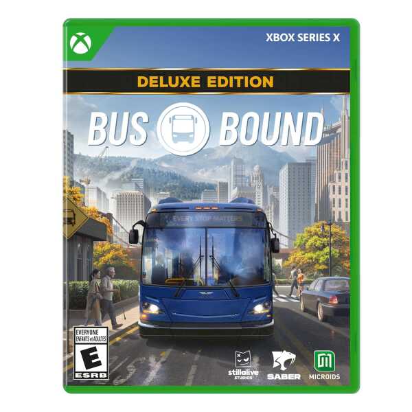 Bus Bound Deluxe Edition - Exciting city bus simulation game for Xbox Series X.
