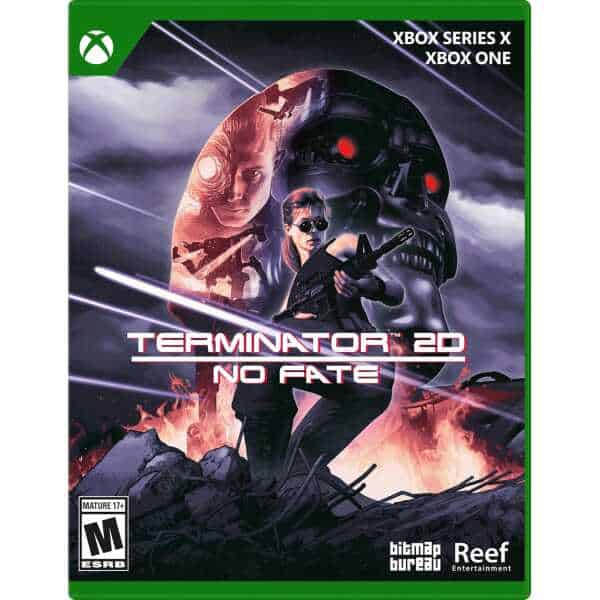 Cover art for Terminator 20 No Fate game on Xbox Series X and One.