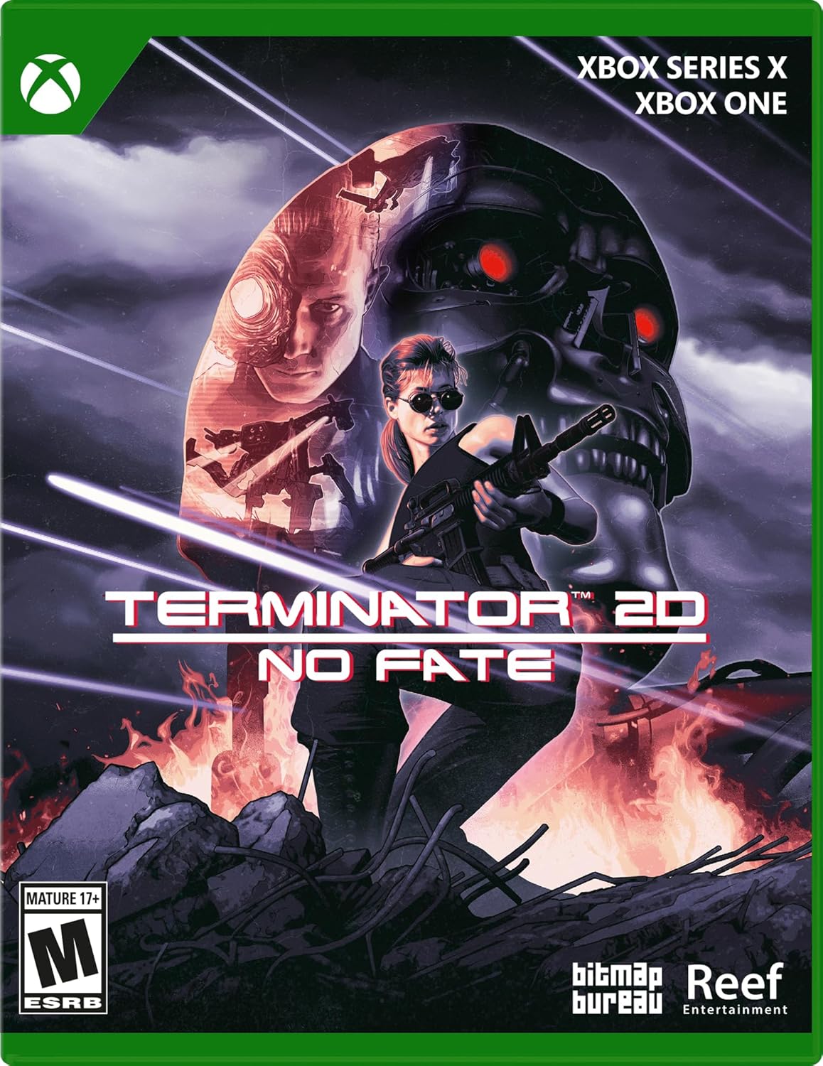 Cover art for Terminator 20 No Fate game on Xbox Series X and One.