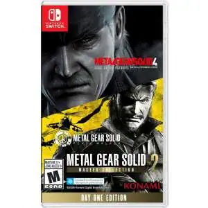 High-quality image of Metal Gear Solid Master Collection for Nintendo Switch.