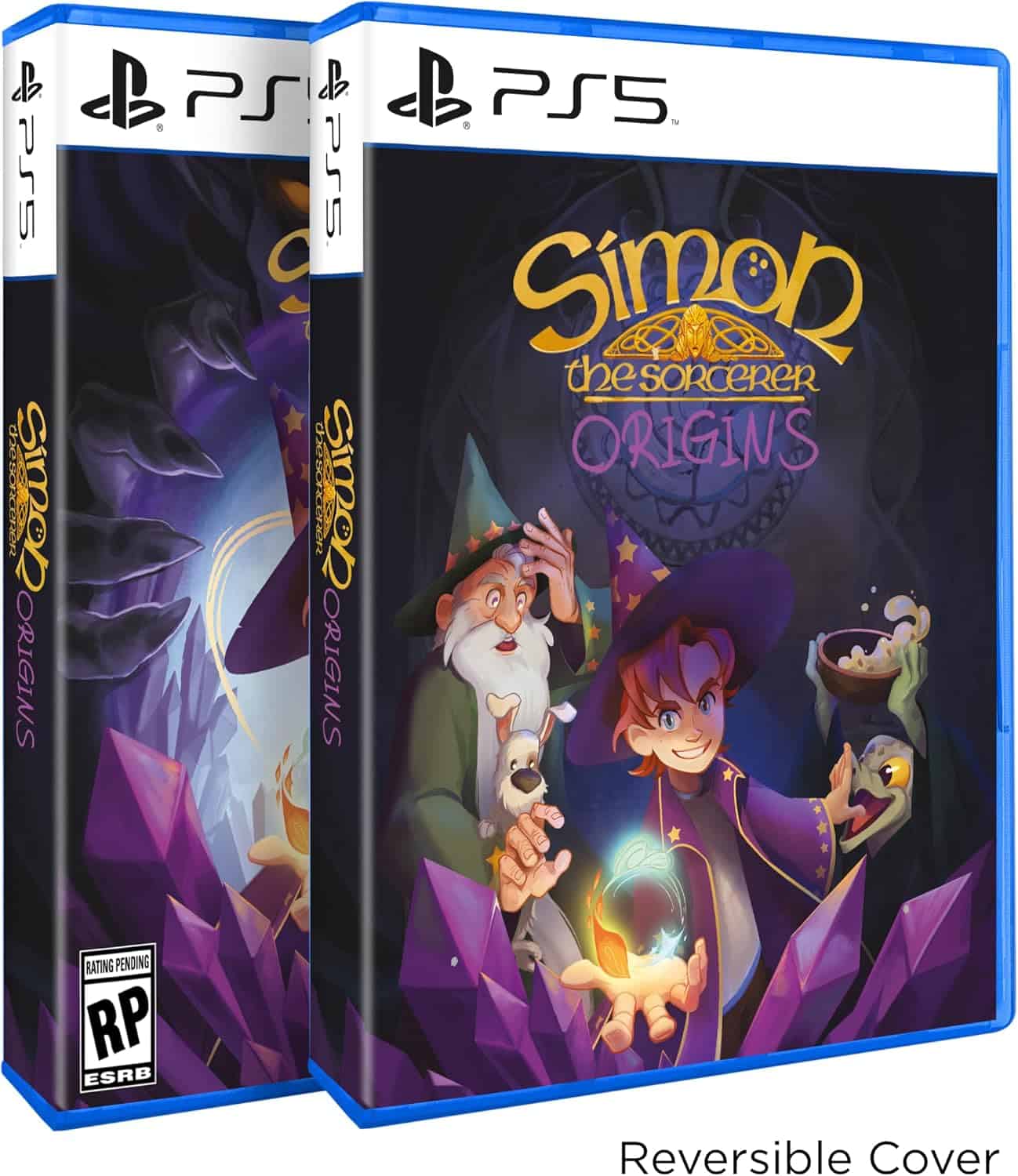 Simon the Sorcerer Origins game cover.