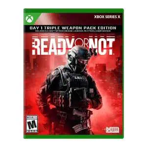 Ready or Not Day 1 Edition Xbox Series X game cover.