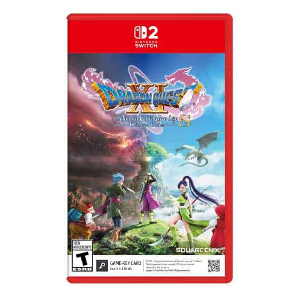 Dragon Quest XI S: Echoes of an Elusive Age Switch game cover art.