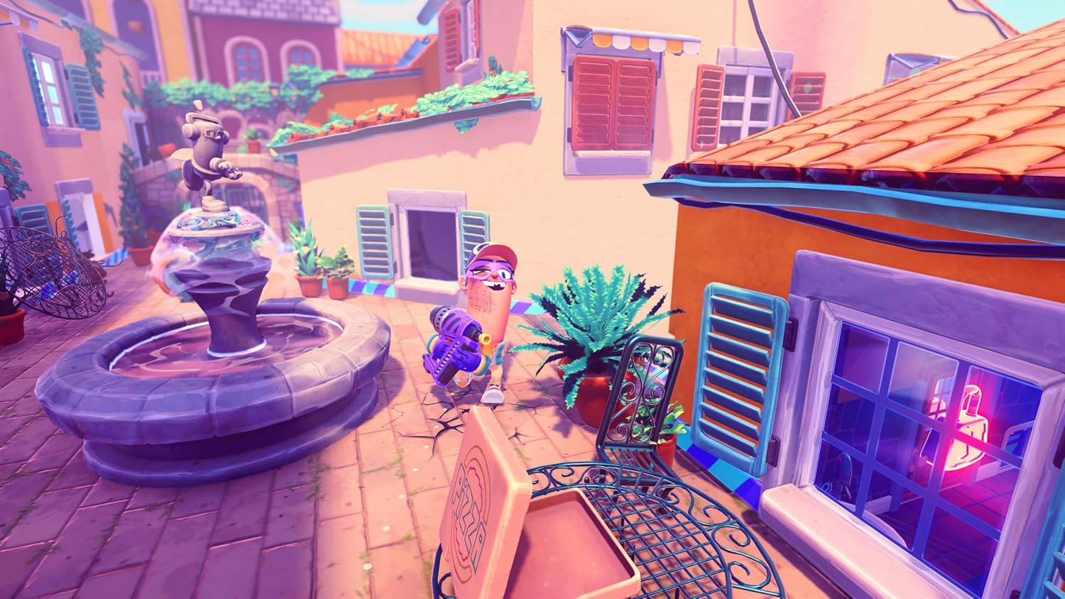 Bandit Trap game scene with character and environment details.