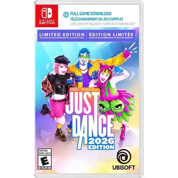 Limited Edition Just Dance 2020 for Nintendo Switch with exclusive content.