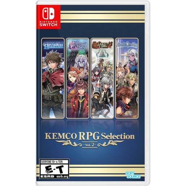 Cover art for KEMCO RPG Selection Vol. 2 on Nintendo Switch.