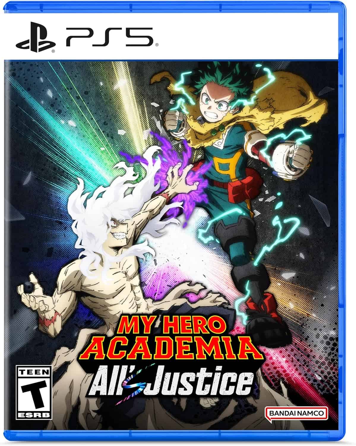 Heroic battles in My Hero Academia: Alls Justice for PS5.