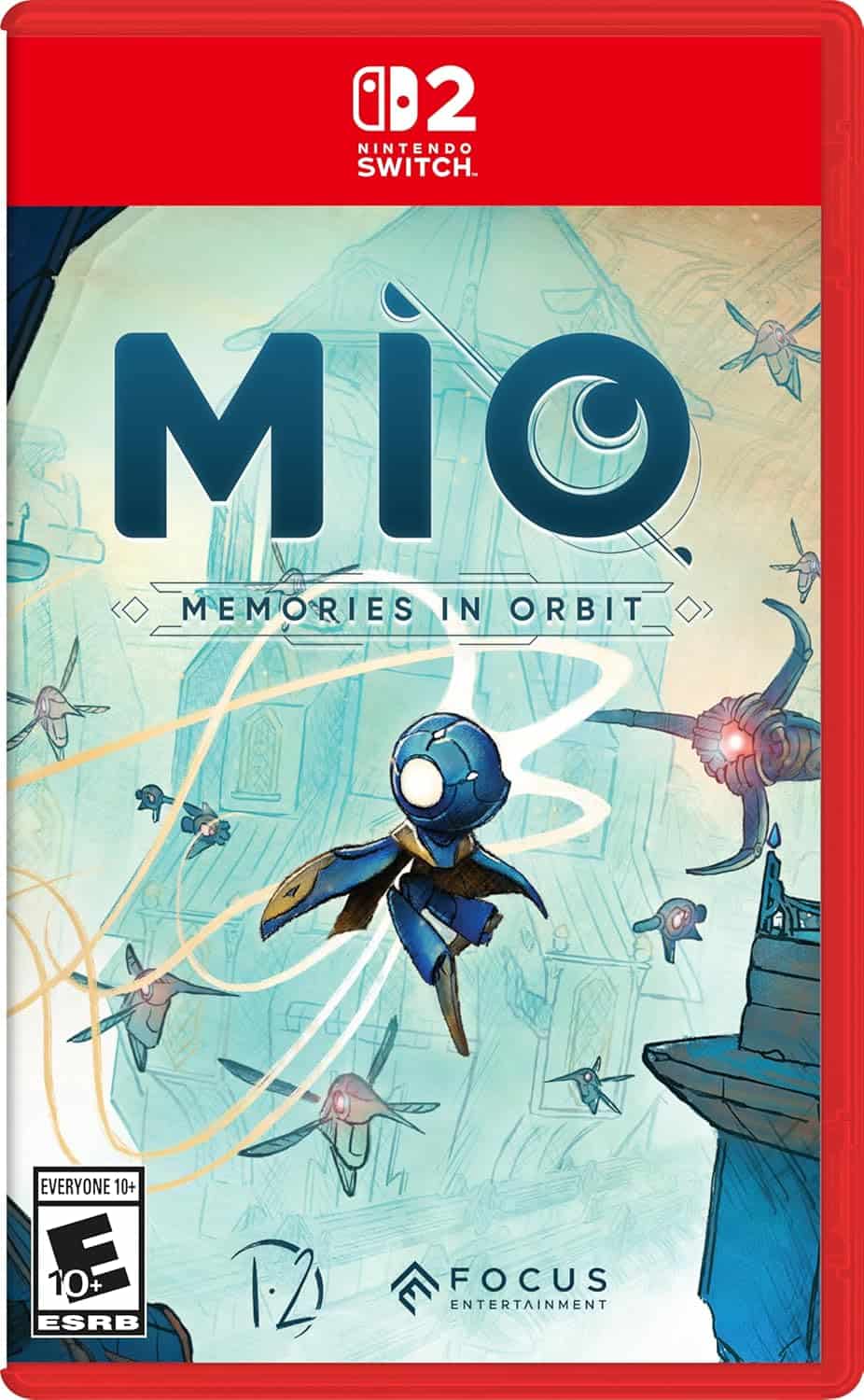Gameware MIO: Memories In Orbit game cover with futuristic space theme.