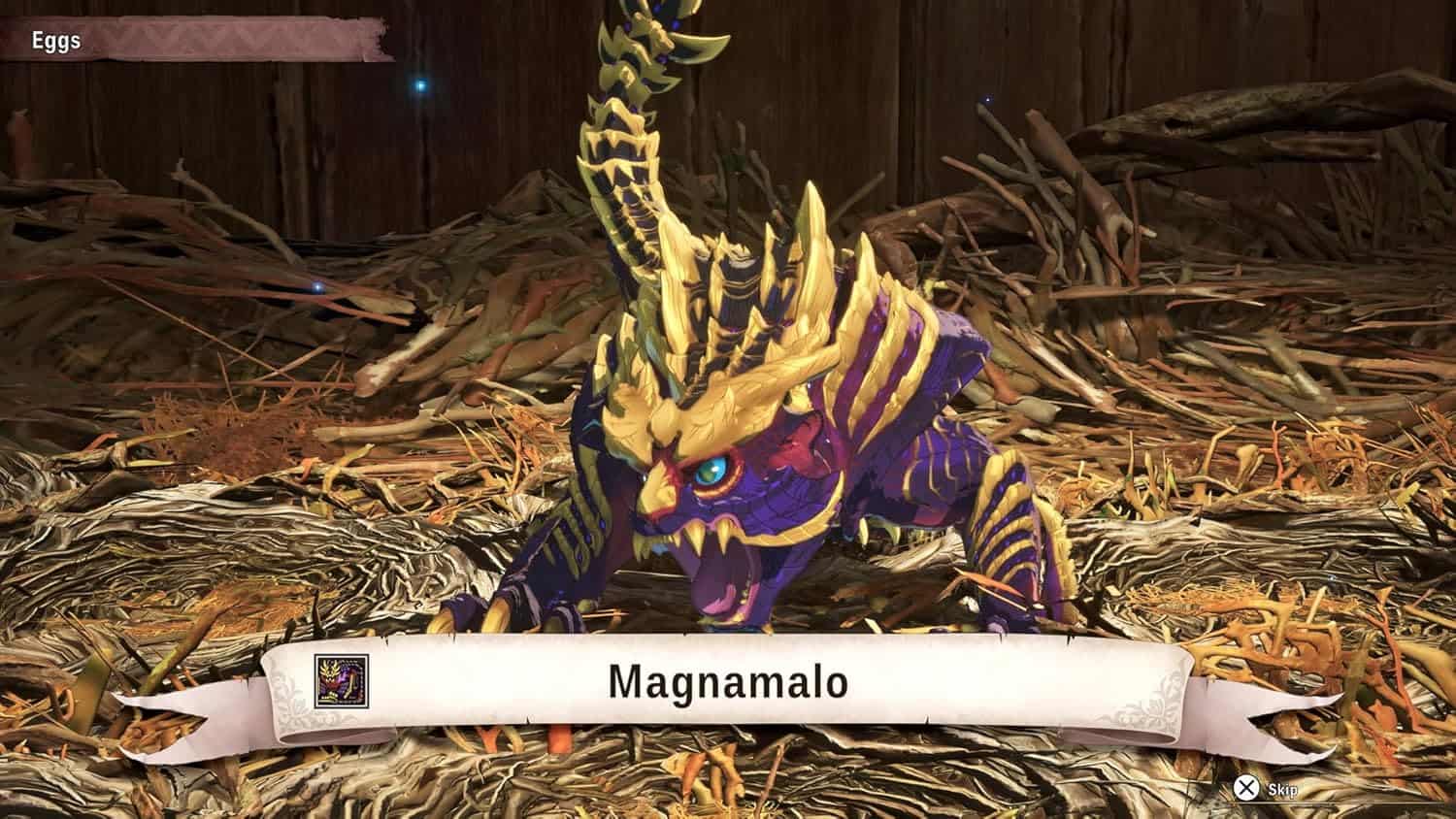 Monster Hunter Stories 3: Twisted Reflection - Magnamalo creature image.