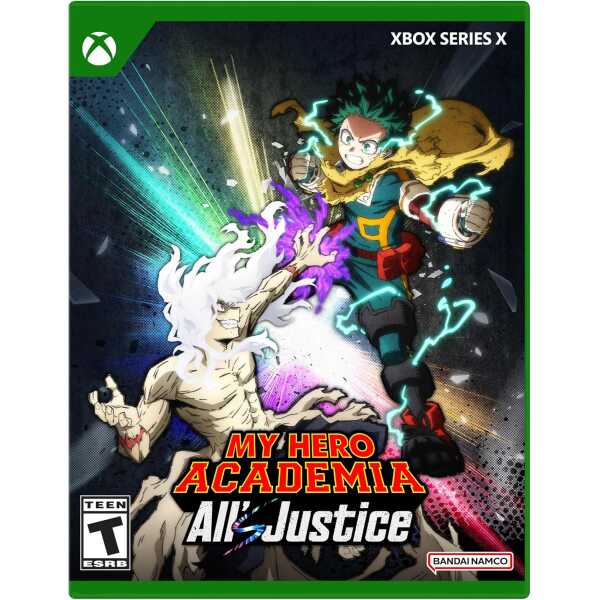 Hero battle game for Xbox Series X featuring My Hero Academia characters.