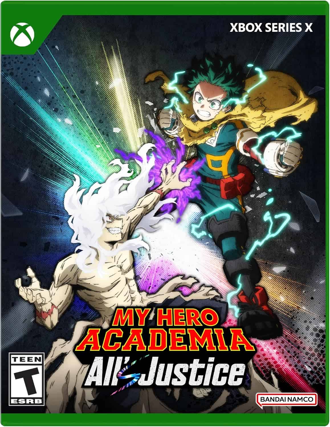 Hero battle game for Xbox Series X featuring My Hero Academia characters.