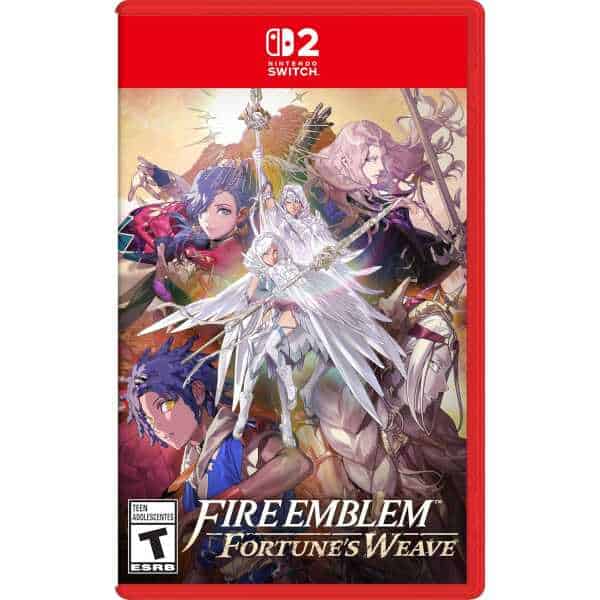 Fortune's Weave game cover with characters and fantasy art.
