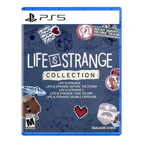 Life is Strange Collection game for PS5 with artwork and logo.