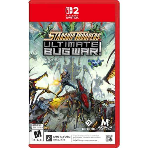 Ultimate Blowout Nintendo Switch game cover with sci-fi battle scene.