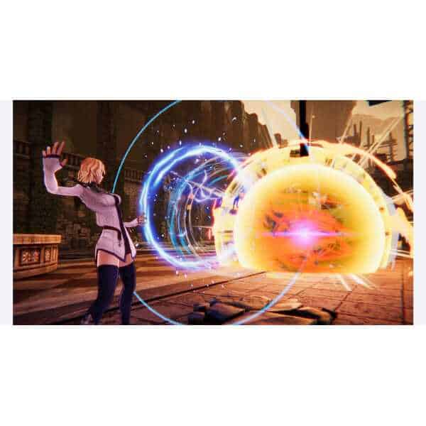 Epic battle scene from Anima Gate of Memories I & II Remaster, showcasing magical energy attacks.