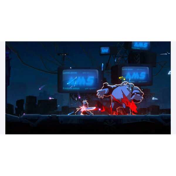 Dynamic scene from BlazBlue Entropy Effect X showcasing intense combat.