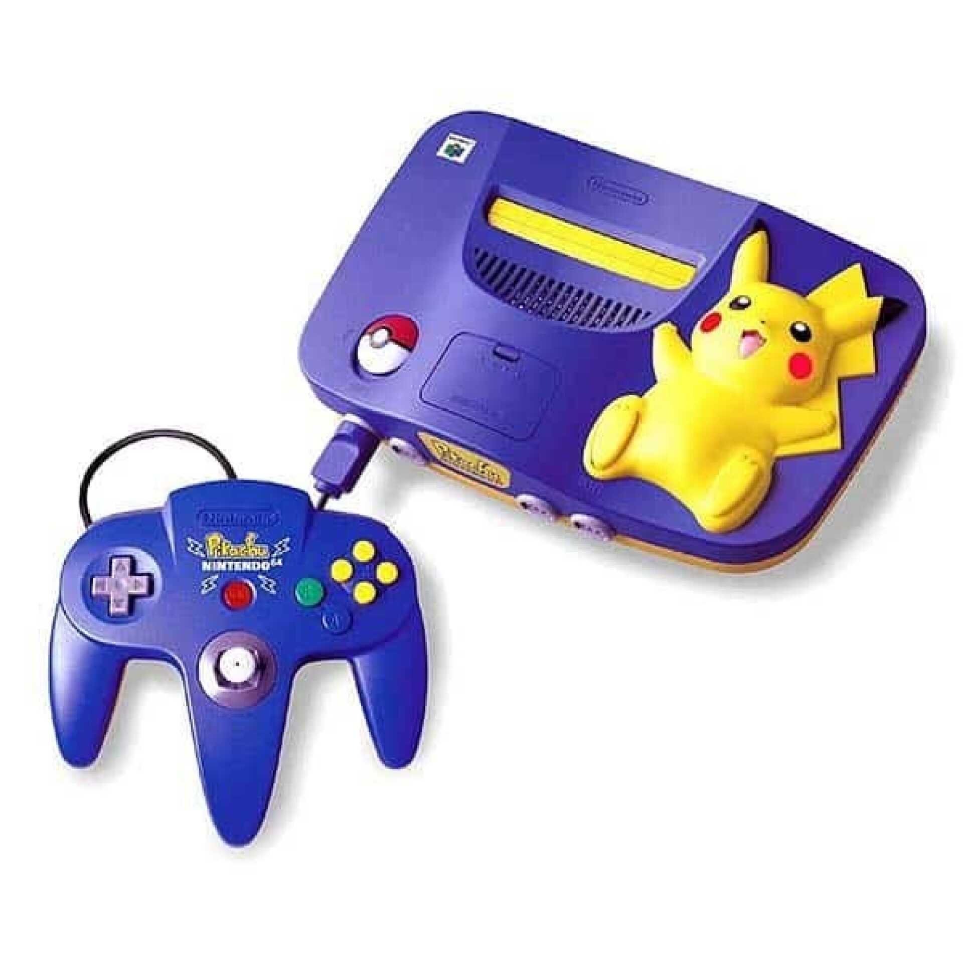 Nintendo 64 Console Pikachu Edition - Gameware