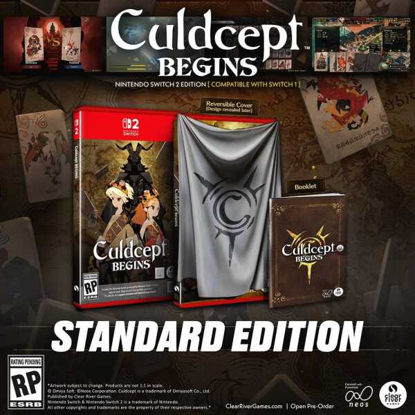 Exploring the Caldecept Begins Standard Edition Nintendo Switch game with exclusive cover art and bo.