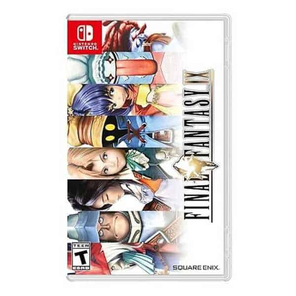 Final Fantasy IX Nintendo Switch game cover with characters and artwork.