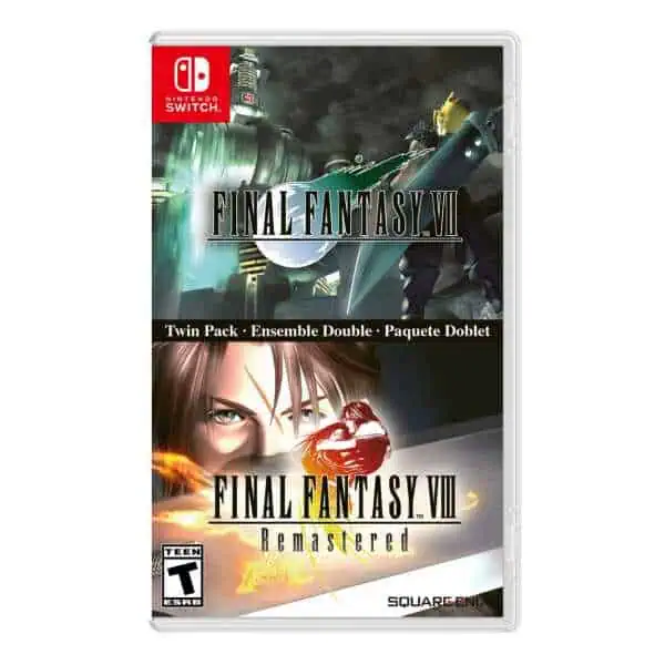 Remastered Final Fantasy VII & VIII Twin Pack for Nintendo Switch.