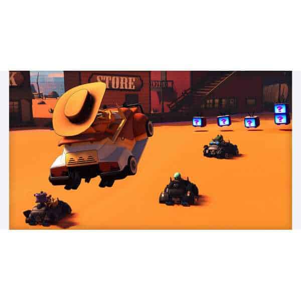 Garfield Kart 2 racing game with drifting action and colorful characters.