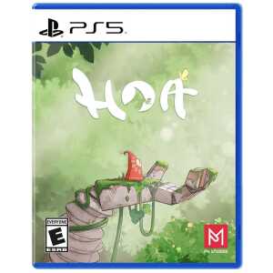 Gameware PS5 game cover featuring a whimsical, nature-inspired design with a large hand and greenery.