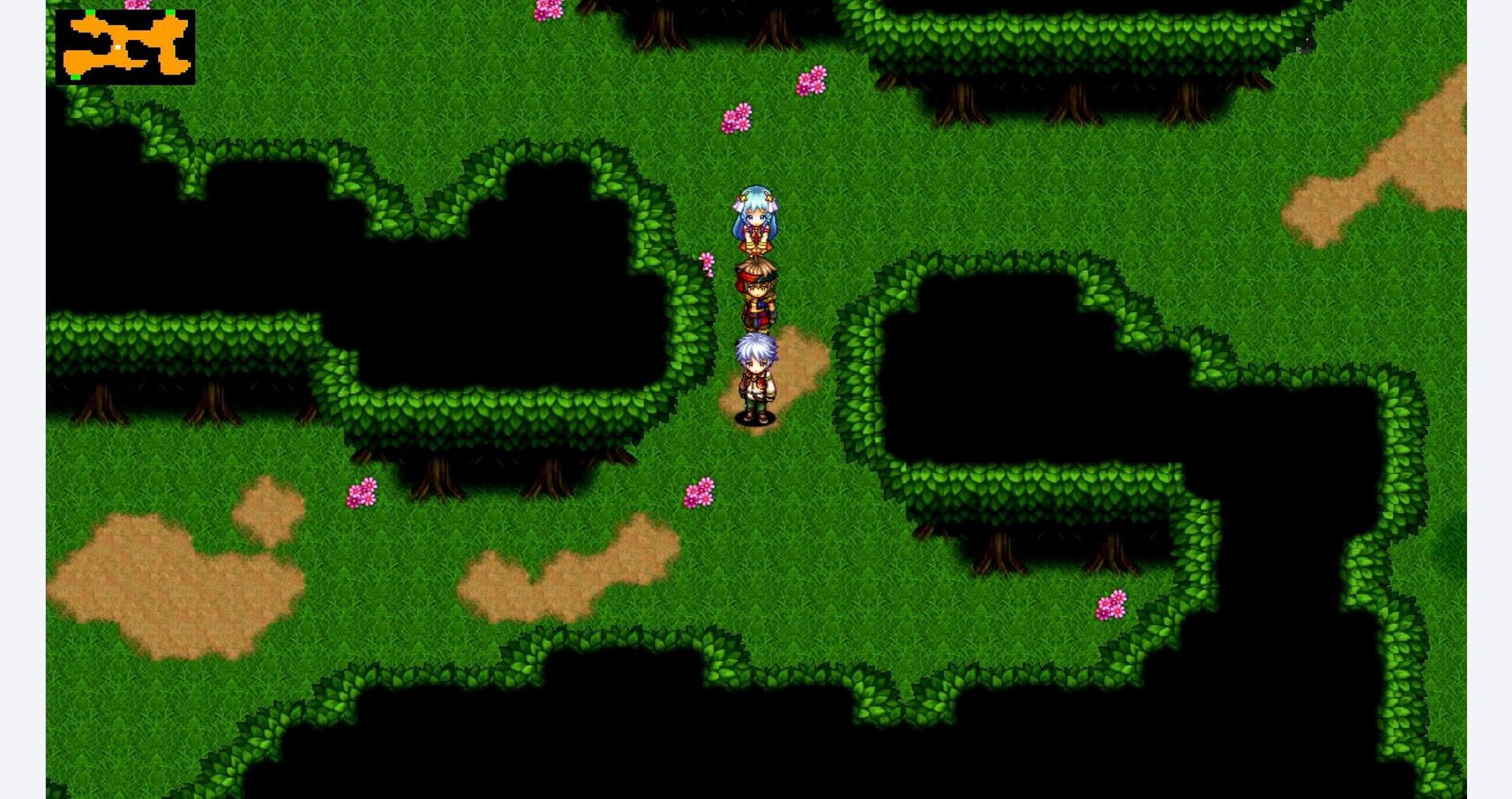 RPG game scene from Gameware featuring classic pixel art and adventure gameplay.