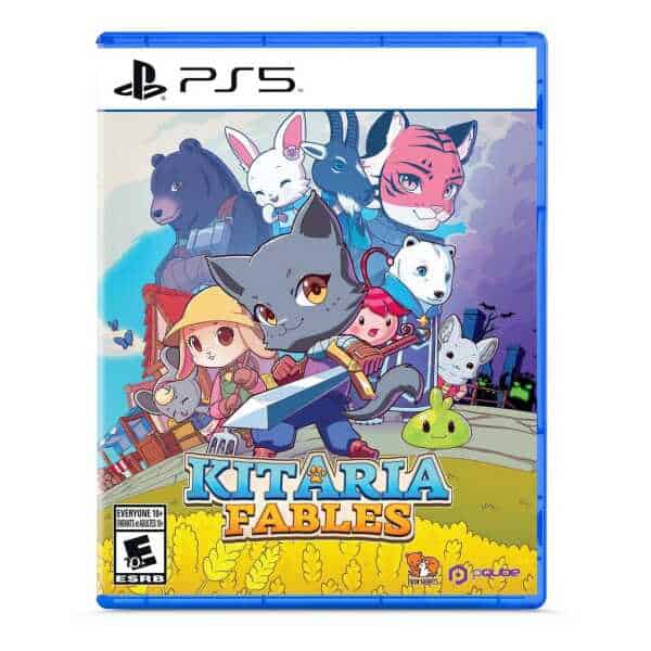 Explore the charming world of KitKaria Fables on PS5 with adorable animal characters and vibrant fan.