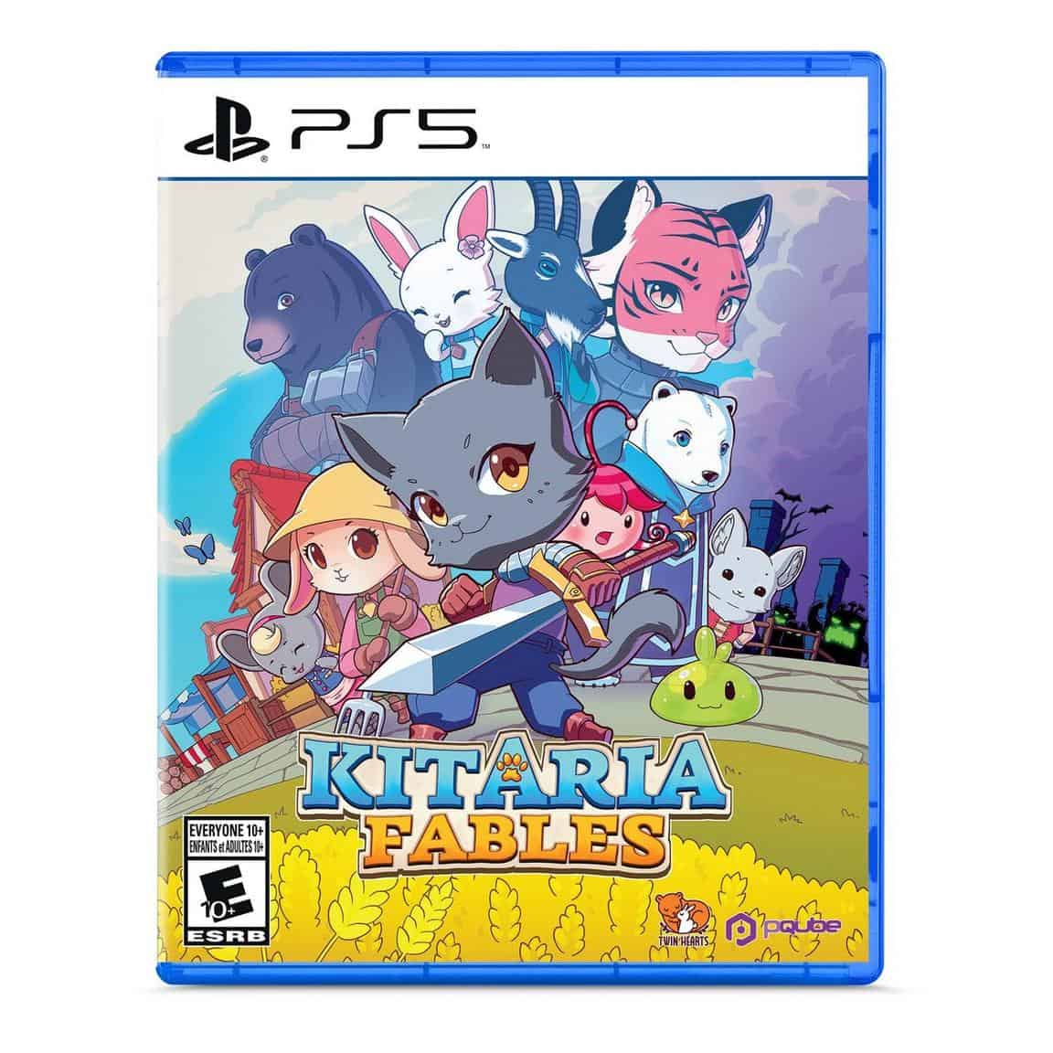 Explore the charming world of KitKaria Fables on PS5 with adorable animal characters and vibrant fan.