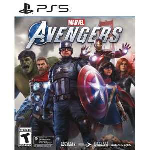 Protective shield with Captain America in Marvel's Avengers game for PS5.