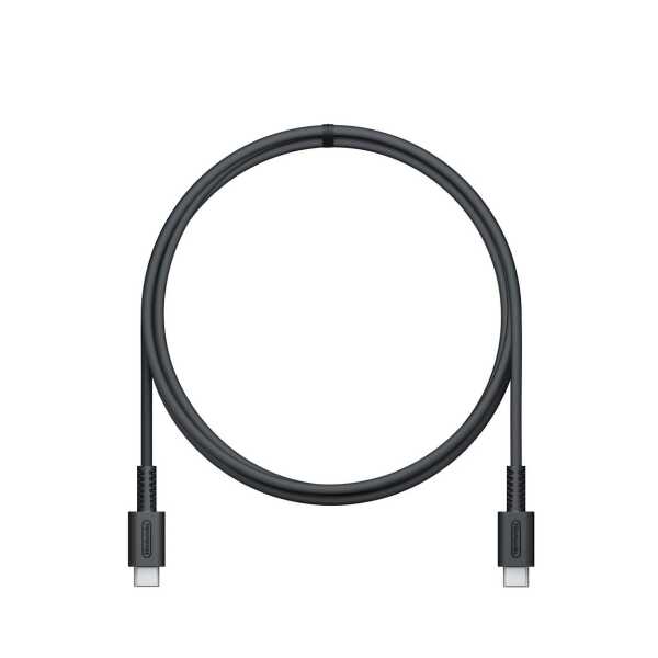 AC Adapter for Nintendo Switch 2 in black color, compatible with gaming console charging.