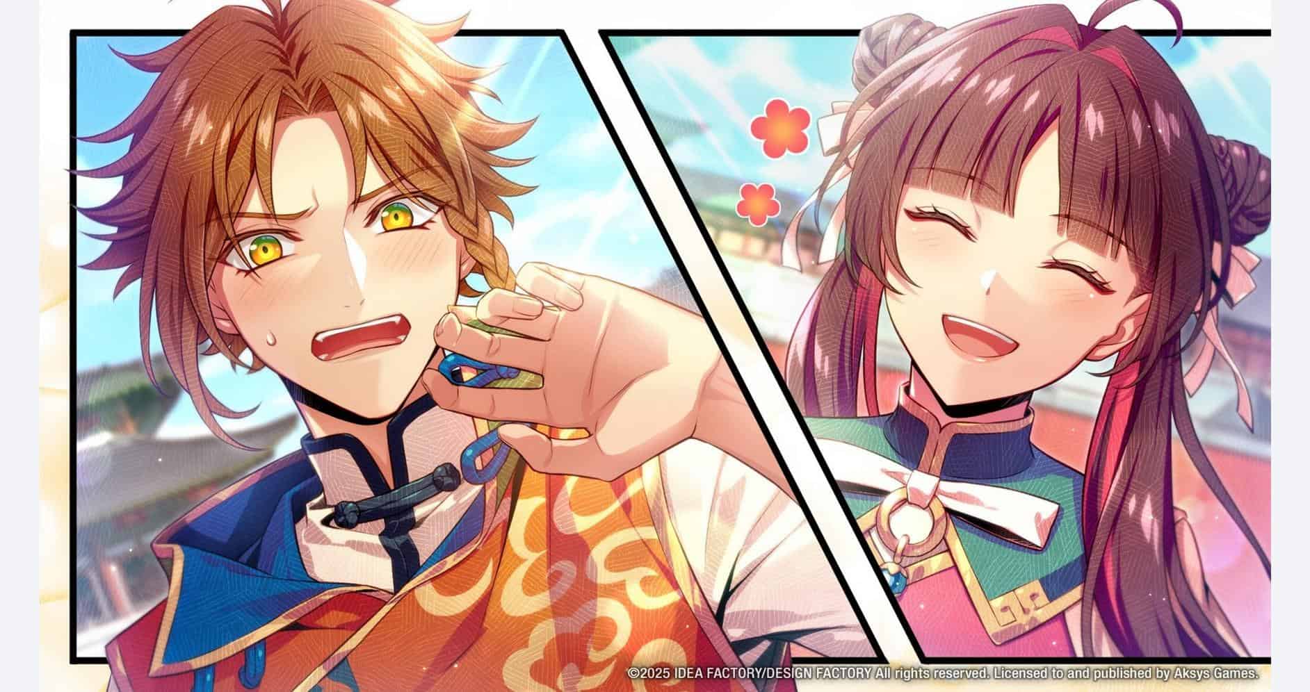 Otome Daoshi fighting game characters with vibrant anime art style.