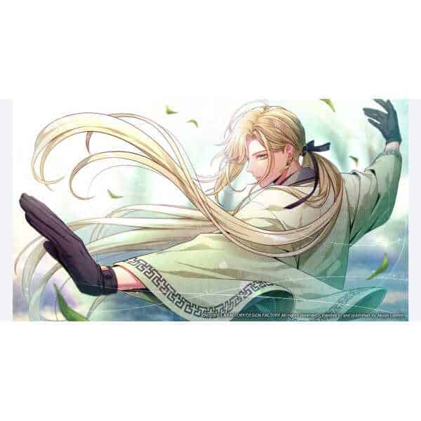 Elegant male character from Otome Daoshi game, with flowing hair and traditional attire.
