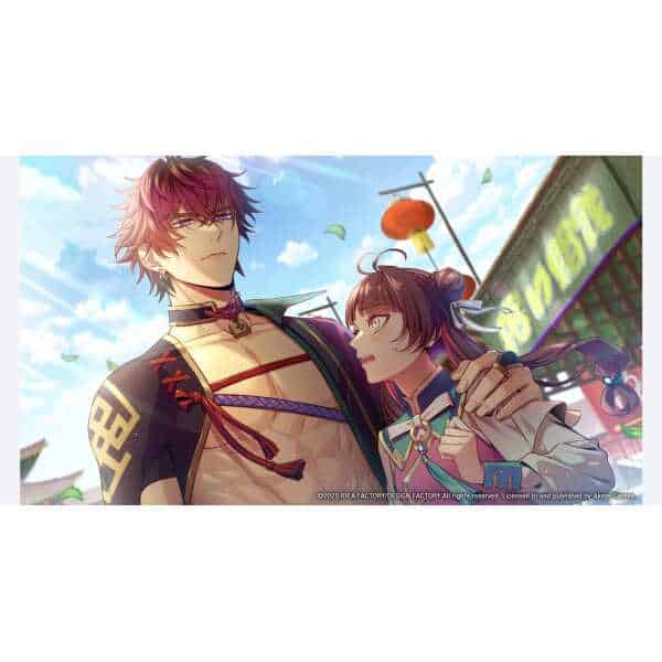 Anime-style characters from Otome Daoshi fighting for love.