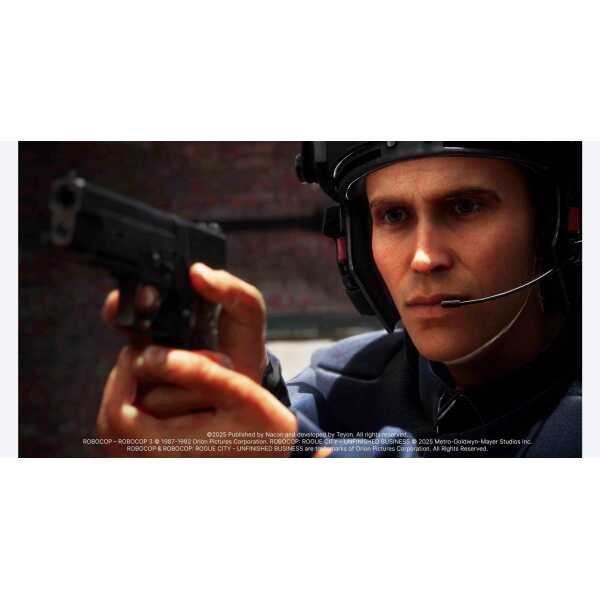 A man in tactical gear aiming a handgun with focus and precision.