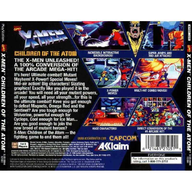 X-Men: Children of the Atom - Gameware