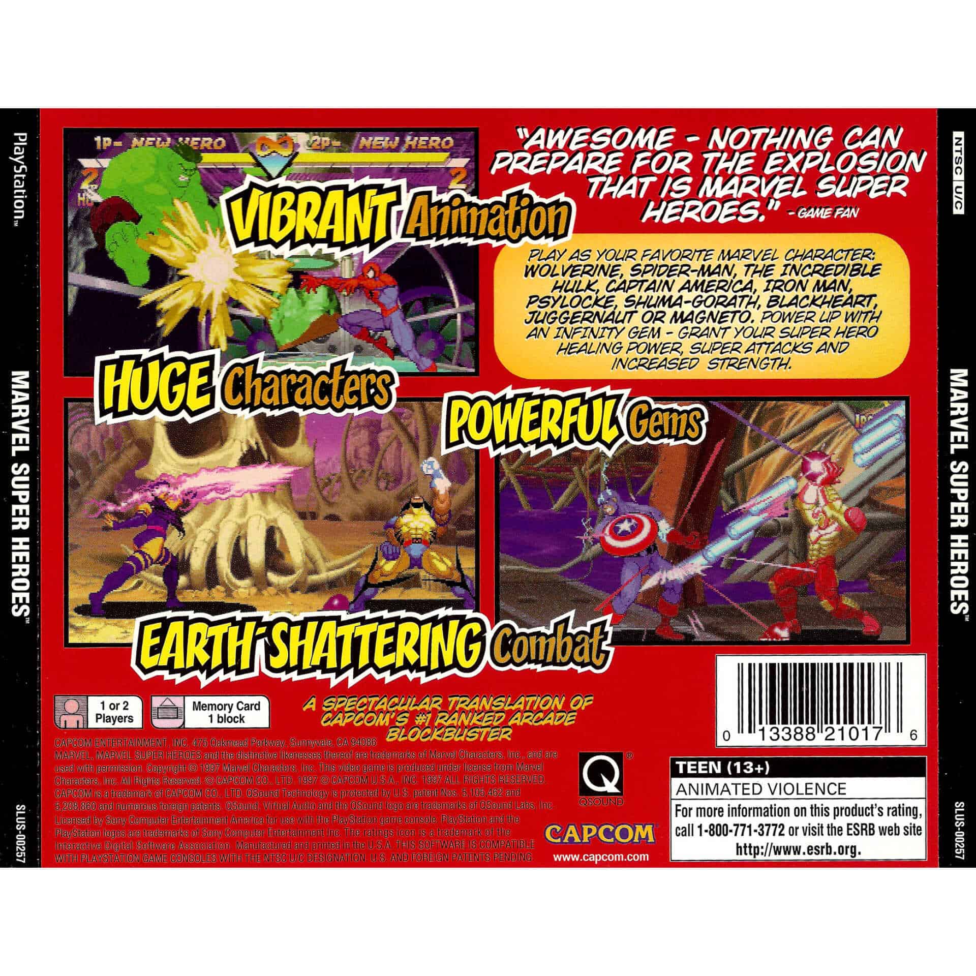 Marvel Super Heroes - Gameware