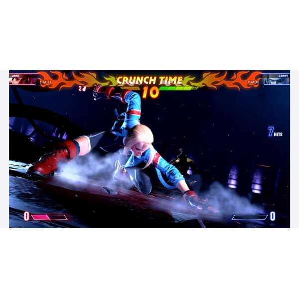 Street Fighter 6 Fighters Edition gameplay screenshot with a character in action.