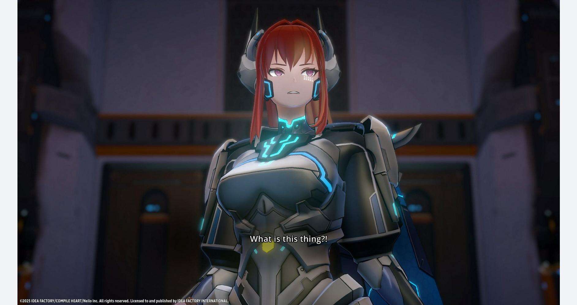 Futuristic female warrior in sci-fi armor from Scar-Lead Salvation game.