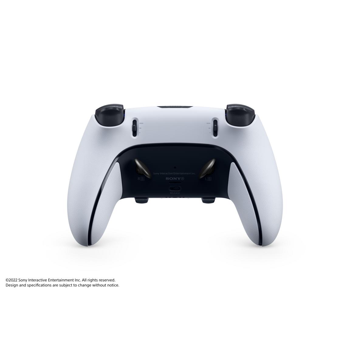 DualSense wireless controller for PlayStation with ergonomic design and advanced haptic feedback.