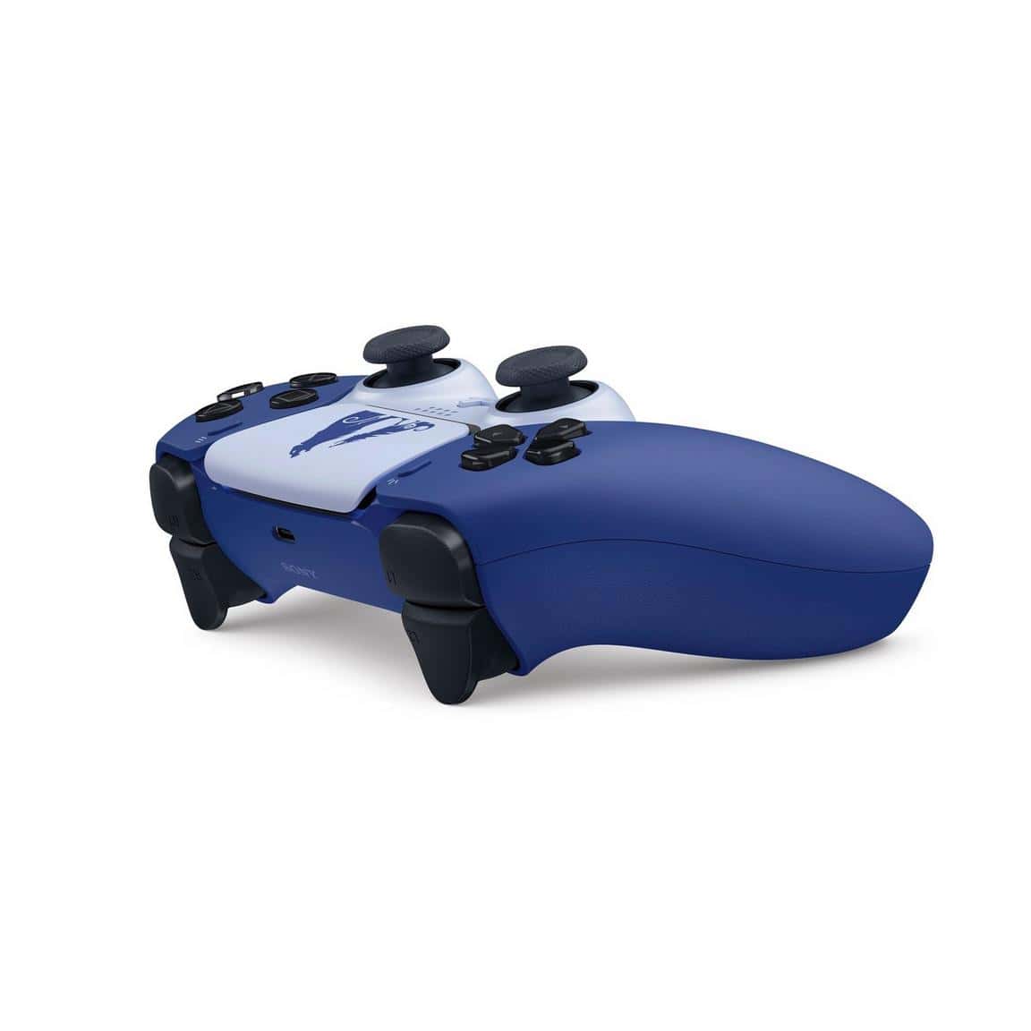 Wireless gaming controller for PlayStation with ergonomic design and responsive buttons.