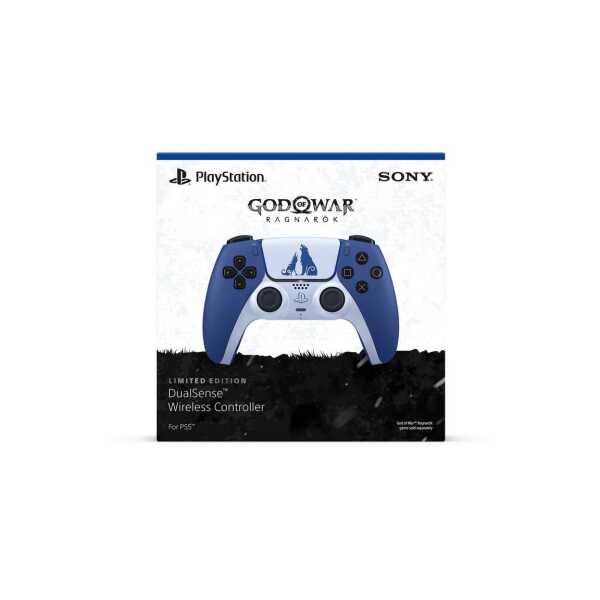 God of War Ragnarok limited edition DualSense wireless controller for PS5.