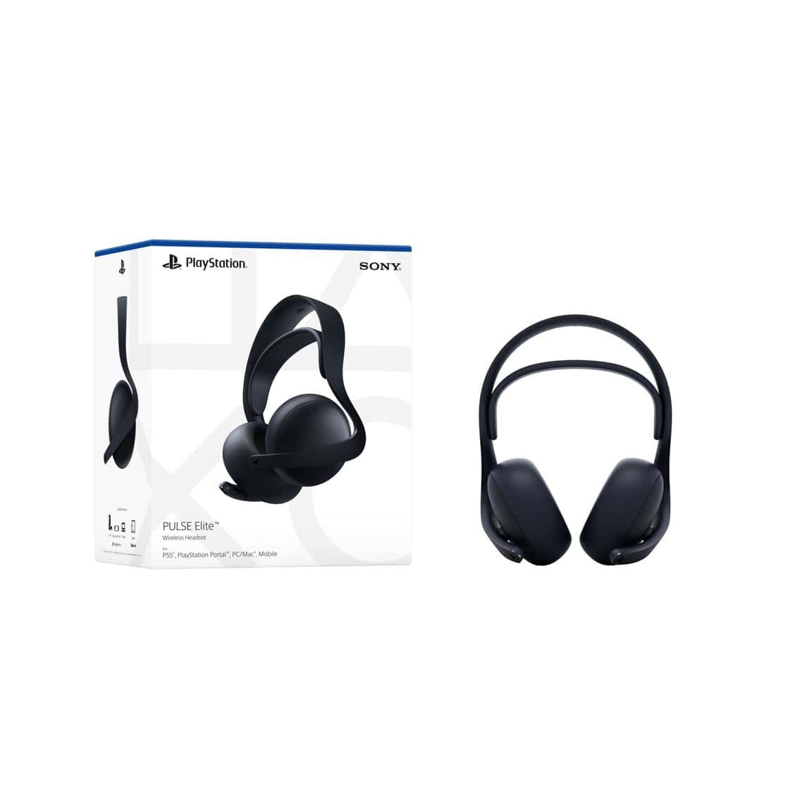 Wireless gaming headset with noise-canceling features for PlayStation and PC gaming.
