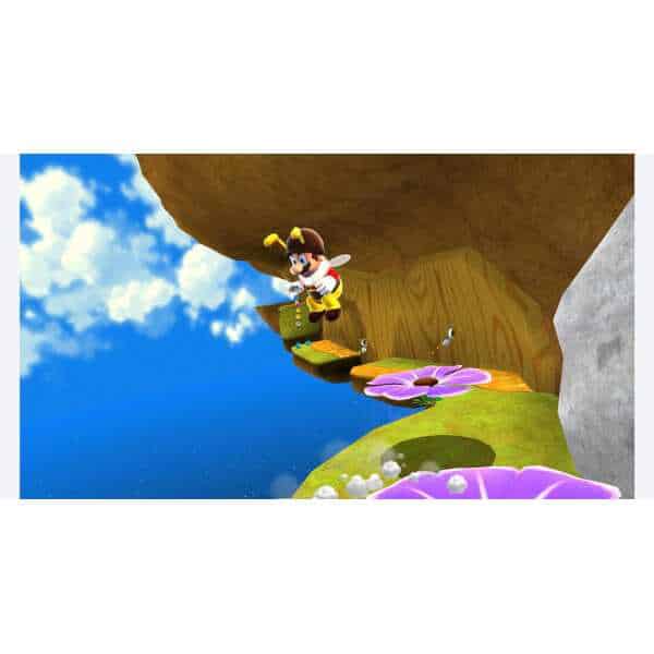 Mario flying through space in Super Mario Galaxy and Galaxy 2.
